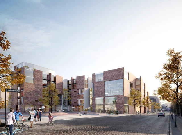 Humlehaven / White Arkitekter - Facade, Cityscape