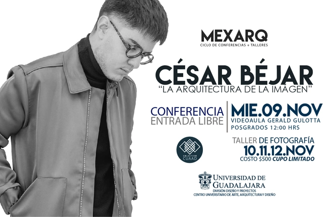 Conferencia MEXARQ: "La Arquitectura de la Imagen" por César Béjar / Guadalajara - Imagen Principal