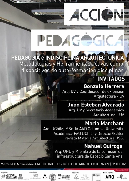 Sesión de 'Acción Pedagógica': Pedagogía e indisciplina arquitectónica - Imagen Principal