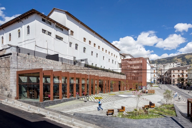 Praça Huerto San Agustín / Jaramillo Van Sluys Arquitectura + Urbanismo - Praça