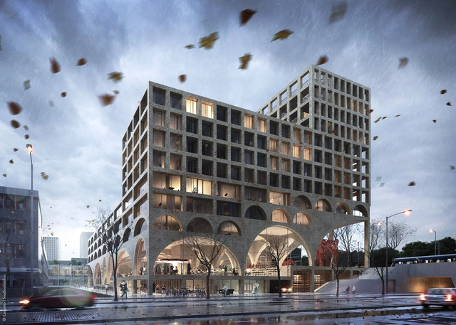 Studioninedots propõe um "super espaço" em Amsterdã - Imagem de Destaque