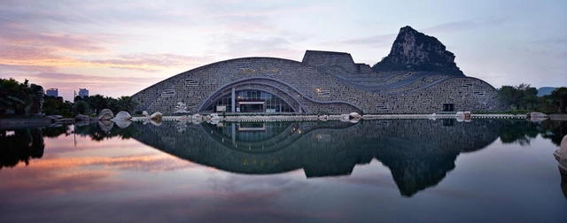 Hall Liuzhou Suiseki / TianJin University Research Institute - Museo