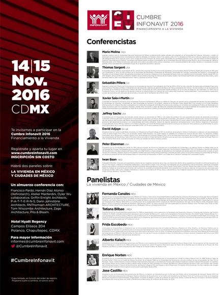 Cumbre Infonavit de Financiamiento a la Vivienda / Ciudad de México - Imagen Principal