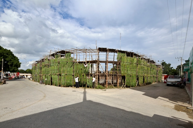Tablados de Yucatán: Técnicas constructivas locales en la Bienal de Venecia - Imagen Principal
