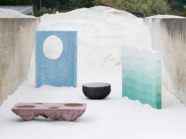 Studio Ossidiana Translates Elements of Persian Gardens Into Lively Materials Exhibition - Featured Image