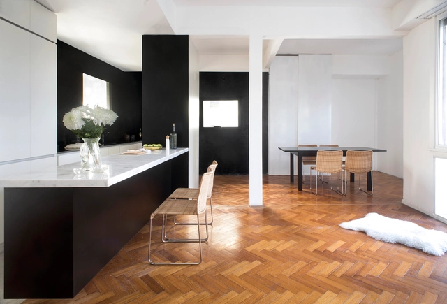  Departamento en Barrancas  / Ekaterina Künzel - Apartamentos, Cocina, Mesas, Tarjas, Encimera