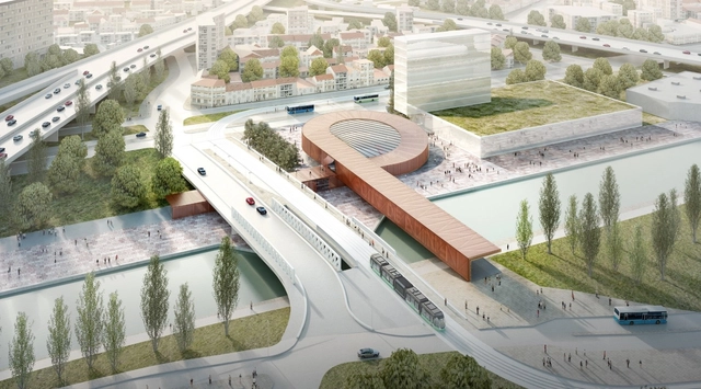 BIG se suma a Perrault, Kuma y EMBT, y diseñará nueva estación de Metro en París - Imagen Principal