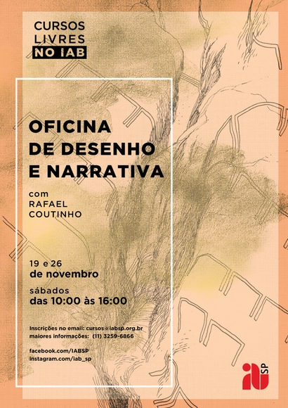 OFICINA DE DESENHO E NARRATIVA com Rafael Coutinho - Imagem de Destaque
