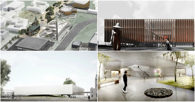 OMA, Aires Mateus e Staab Architekten divulgam as propostas que receberam menção honrosa para o concurso do novo edifício da Neue Galerie - Imagem de Destaque