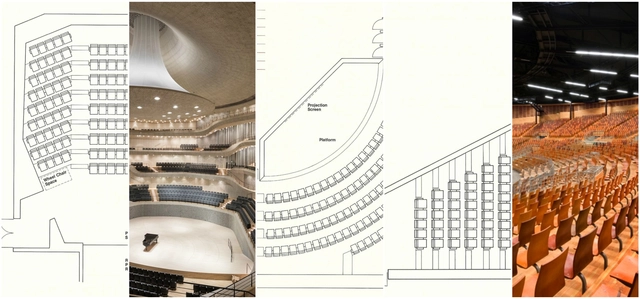 Cómo diseñar los asientos de un teatro: 21 esquemas detallados - Imagen Principal