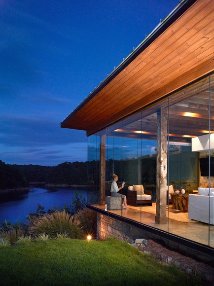 湖畔归隐地，现代田园之家 / Christopher Architecture & Interiors - 独立住宅