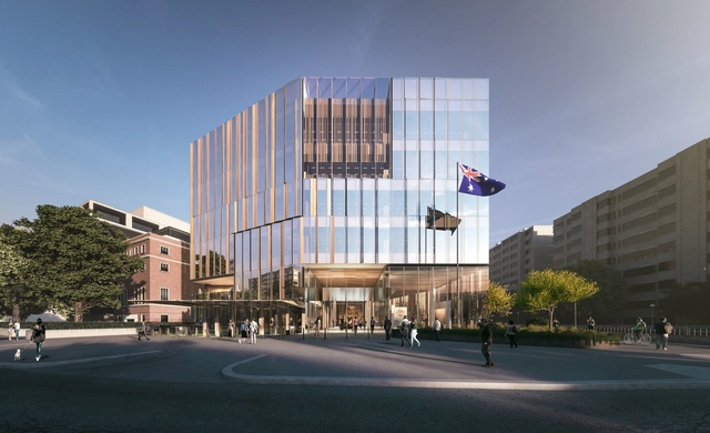 Bates Smart presentan diseño de la nueva embajada de Australia en Estados Unidos - Imagen Principal