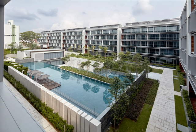 Seletar Park Residence  / SCDA  Architects - Housing, Courtyard, Facade