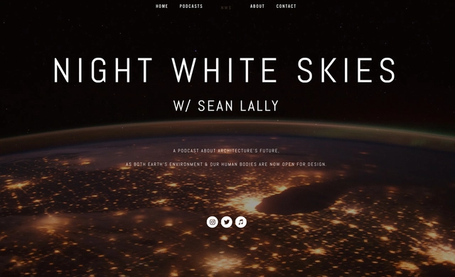 "Night White Skies" Podcast Explores How the Design of Our Environment and Our Bodies is Changing Architecture - Featured Image