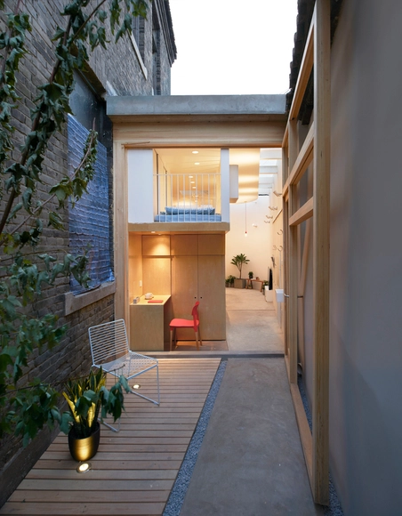 Casa Dengshikou Hutong / B.L.U.E. Architecture Studio - Casas