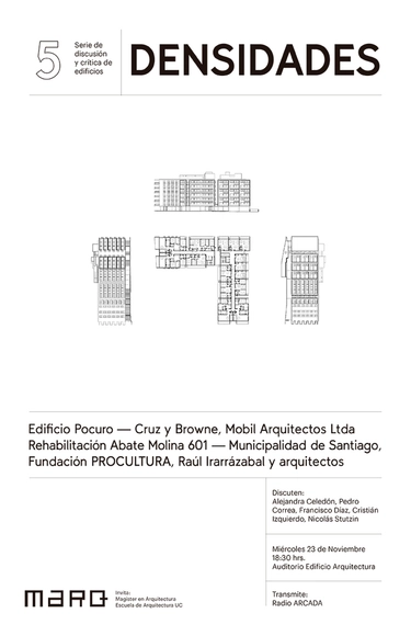 Serie Discusión y Crítica de Edificios | Densidades - Imagen Principal