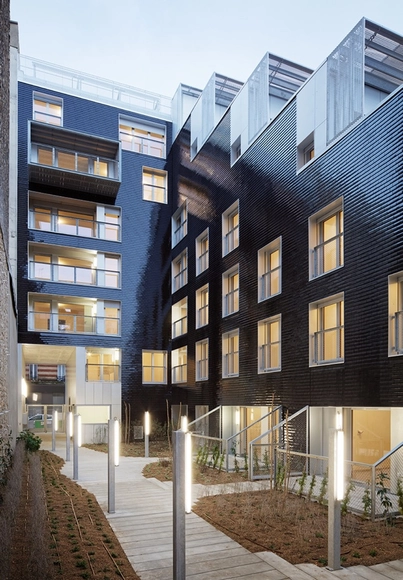 Habitação Social em Paris / Atelier du Pont - Habitação Coletiva