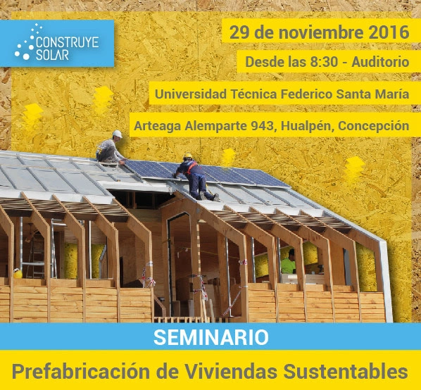 Charla Construye Solar: prefabricación en viviendas sustentables - Imagen Principal