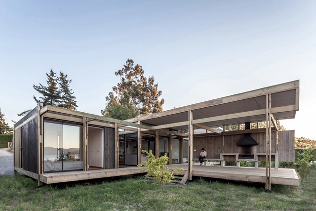 Residência Encaixe / PAR Arquitectos - Casas