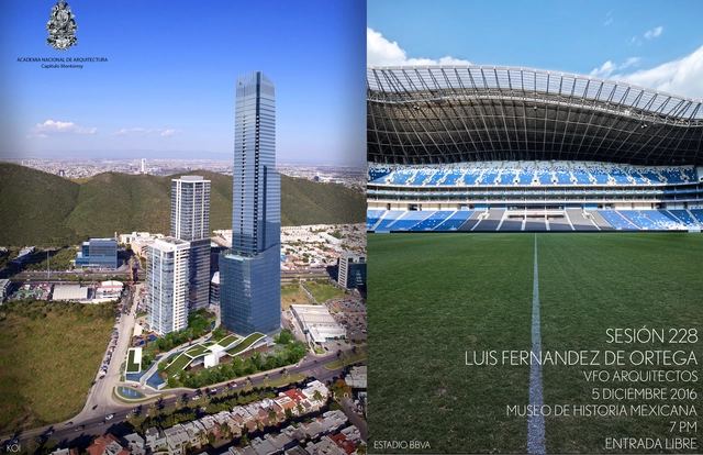 Sesión 228: “Macro y Micro arquitectura” por Luis Fernández de Ortega (VFO Arquitectos) / Monterrey - Imagen Principal