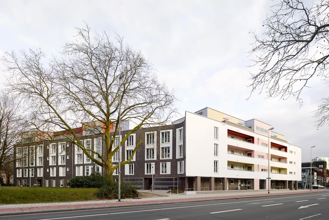 Housing at St. Sebastian Church / Bolles + Wilson - Housing, Facade