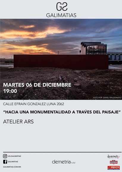 Conferencia con Atelier Ars / Guadalajara - Imagen Principal