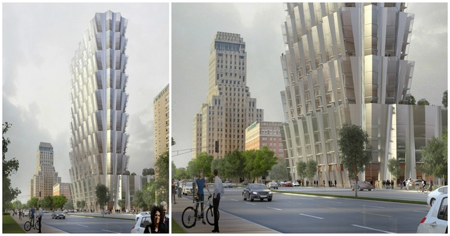 Studio Gang Designs Tiered Mixed-Use Tower on Forest Park in St. Louis - Featured Image
