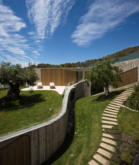 Villa Mediterraneo 01 / Metroarea Architetti Associati - Casas
