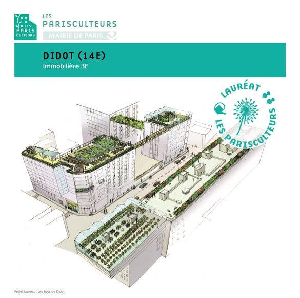 Paris anuncia 33 projetos para criar 100 hectares de coberturas e fachadas verdes  - Imagem de Destaque