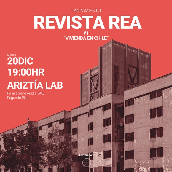 Lanzamiento Revista Rea #1 "Vivienda en Chile" - Imagen Principal
