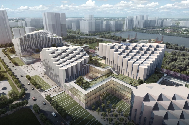 Pei Partnership Architects vence concurso para Centro Cultural em Nanhai  - Imagem de Destaque