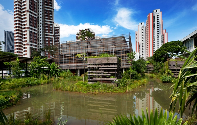 Vilarejo de Habilitação / WOHA - Centro Comunitário