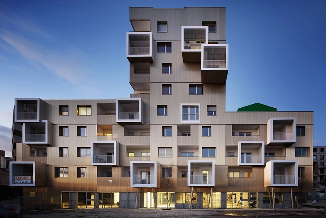 ZAC Bassins à Flot / Hamonic + Masson & Associés - Residencial