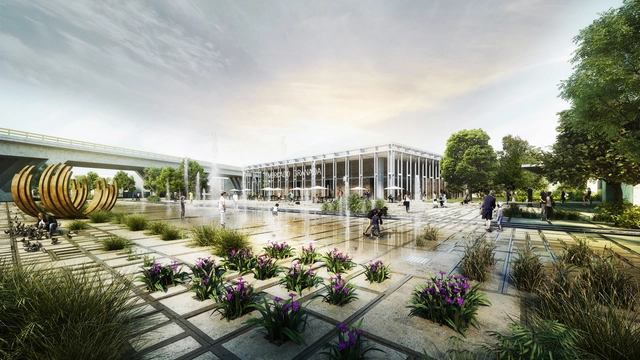 Conoce el segundo lugar del concurso Parque Lineal Ferrocarril de Cuernavaca en Ciudad de México - Imagen Principal