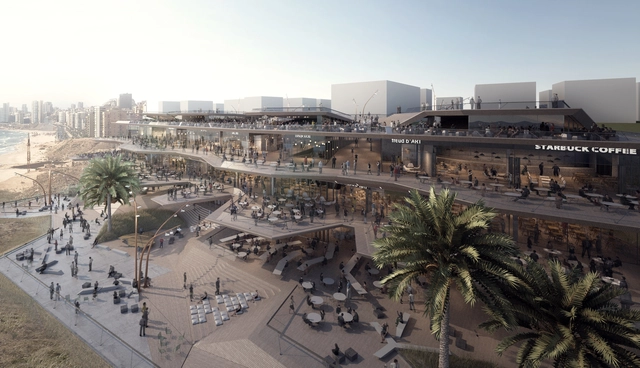 Built by Associative Data Releases Plans for Mixed-Use Gastronomic Development - Facade, Cityscape