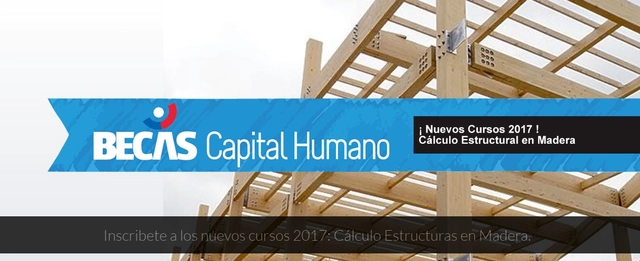 Abiertas postulaciones Becas CORFO curso 'Cálculo estructural en madera' - Imagen Principal