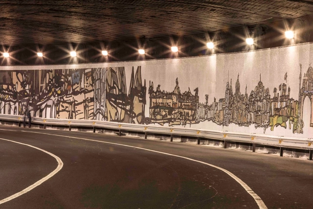 "Soy Mi Centro", un mural de mosaicos que ilustra iconos arquitectónicos de la Ciudad de México - Arte Y Arquitectura
