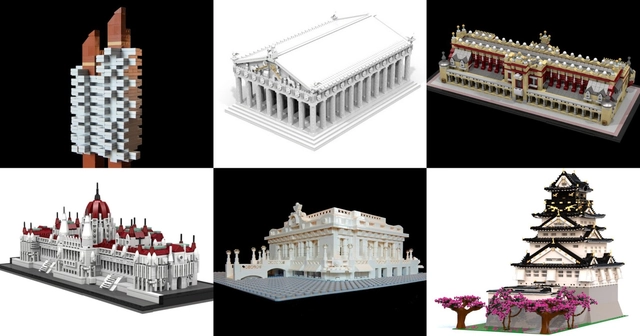 19 propostas de LEGO para edifícios famosos - Imagem de Destaque
