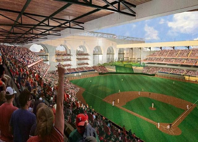 HKS Designs New Ballpark for MLB's Texas Rangers - Featured Image