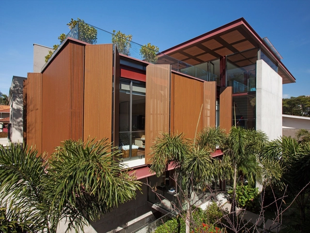 Residência Jardim Paulistano / Perkins+Will - Casas, Jardim, Fachada
