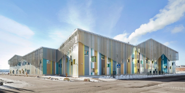 Escuela y guardería Kalasatama / JKMM Architects - Escuelas