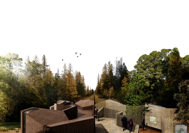 Si tiene éxito, este proyecto desaparecerá - Centro De Exhibición, Jardín, Fachada