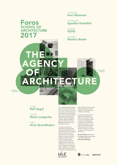 Foros 2017: 'The Agency of Architecture' - Imagen Principal
