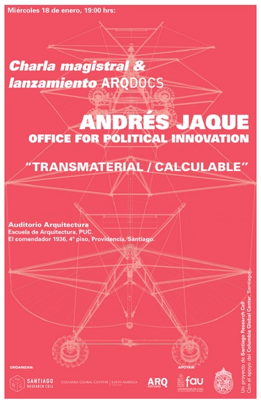 Lanzamiento ARQDOCS Andrés Jaque, Transmaterial | Calculable  - Imagen Principal
