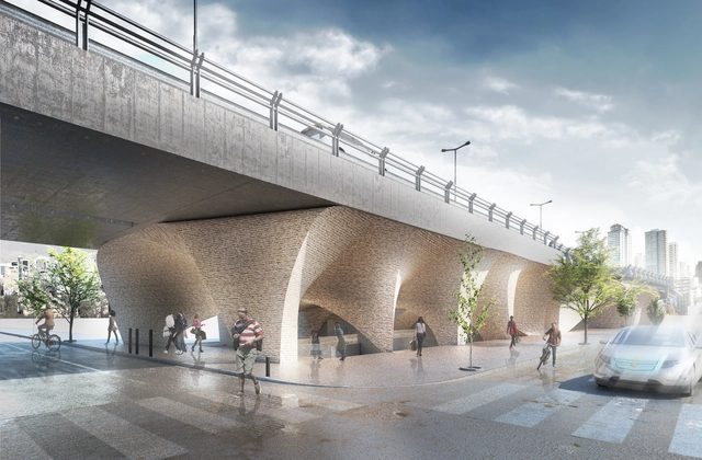 CAAT Studio transforma ponte em Museu no Irã - Imagem de Destaque