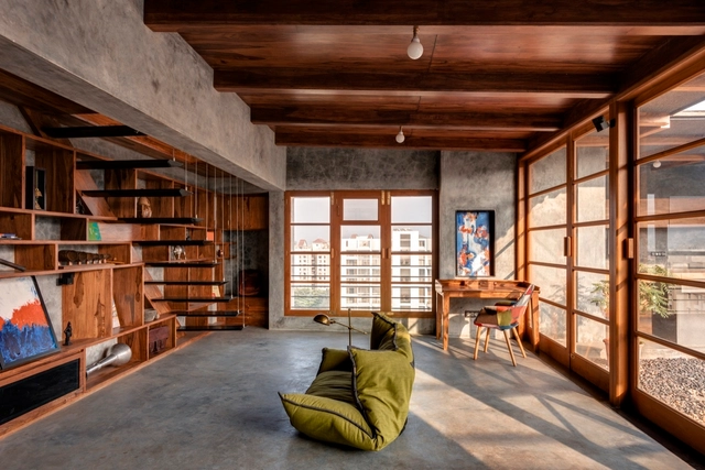 Veranda en el Techo / Studio Course - Residencial