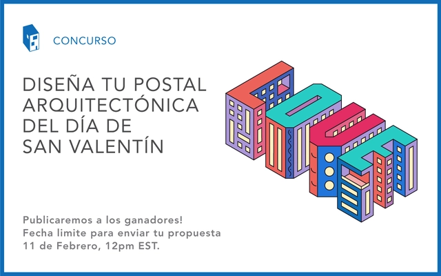 Diseña tu postal arquitectónica del día de San Valentín 2017 - Imagen Principal