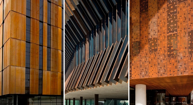 Detalles constructivos de arquitectura en acero corten - Imagen Principal