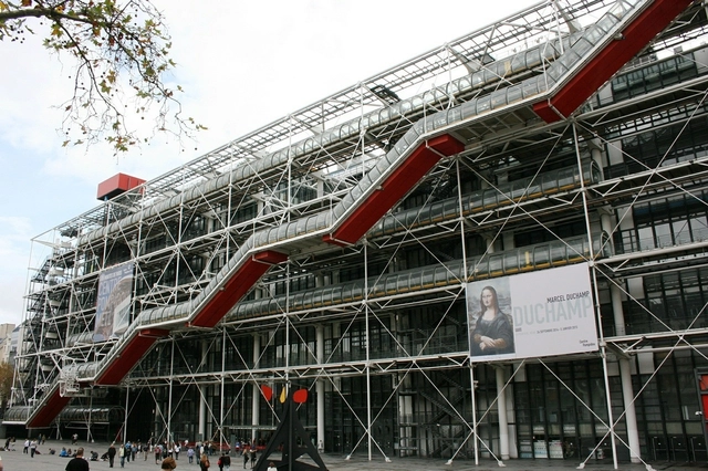 Anuncian remodelación del Centre Pompidou en su 40° aniversario - Imagen Principal