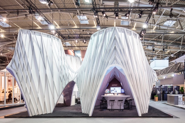 UNStudio Erects Pearlescent Structure at World's Leading Architectural Trade Fair - Featured Image